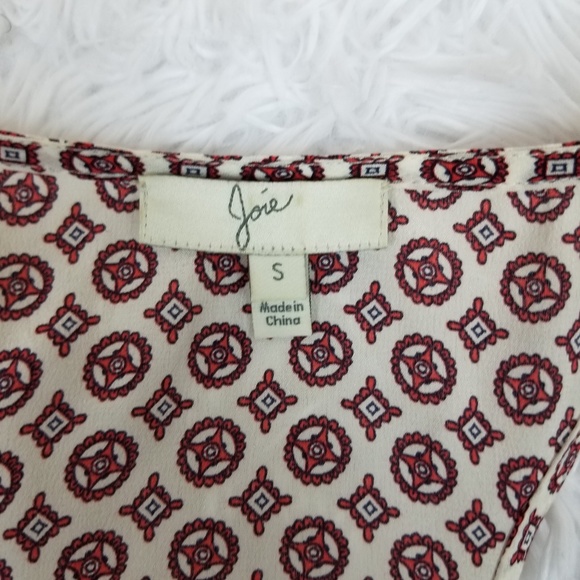 Joie Ladies Sleeveless 100% Silk Blouse - Small - Picture 3 of 8